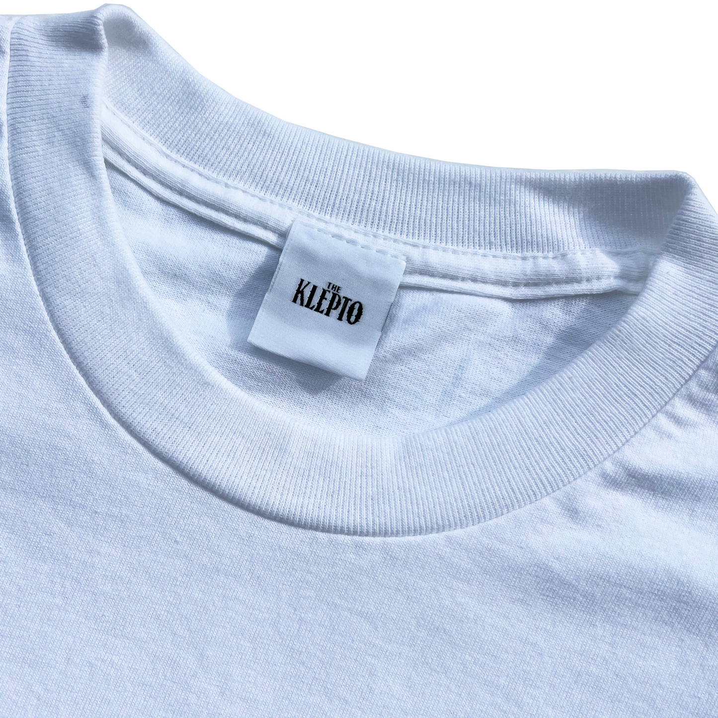 KLEPTO HEAD GRID TEE - WHITE