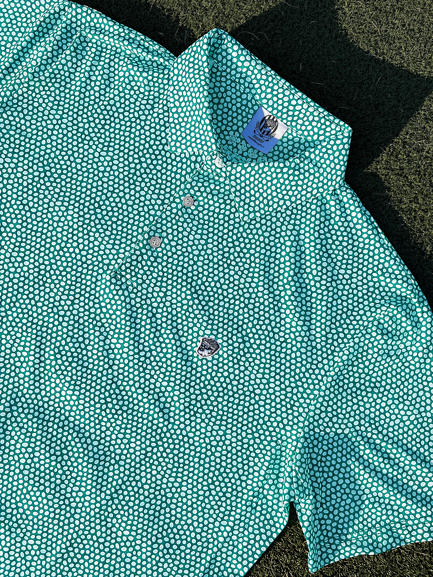 The Klepto Dot Polo - Augusta Green