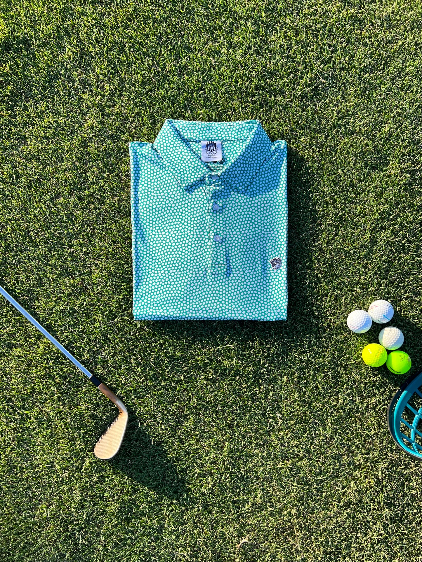 The Klepto Dot Polo - Augusta Green