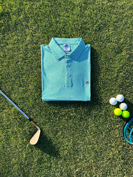 The Klepto Dot Polo - Augusta Green