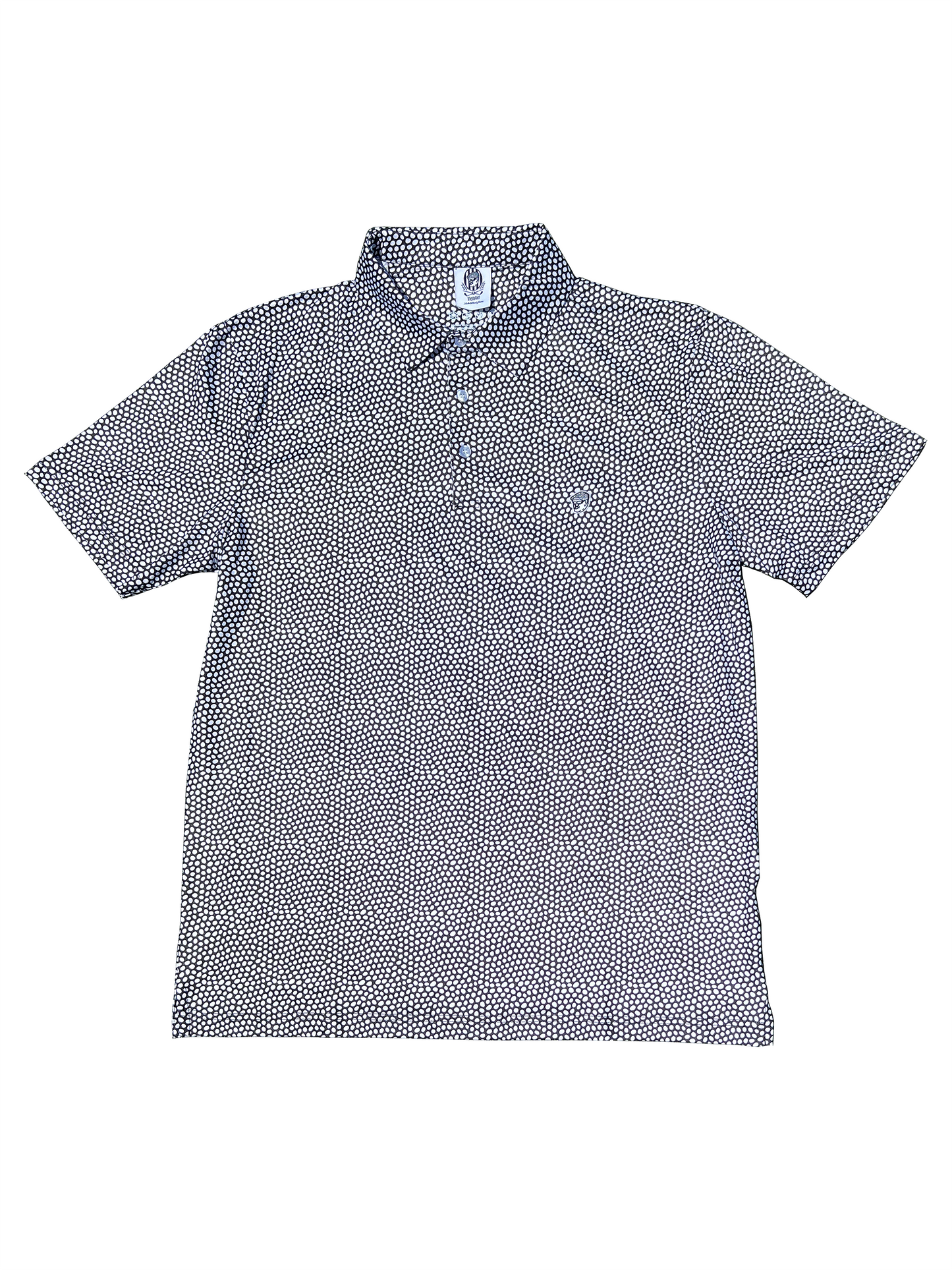 The Klepto Dot Polo - Midnight Black