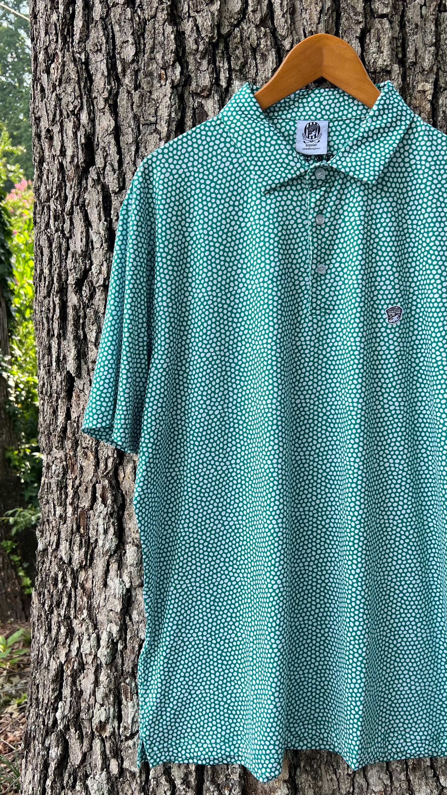The Klepto Dot Polo - Augusta Green